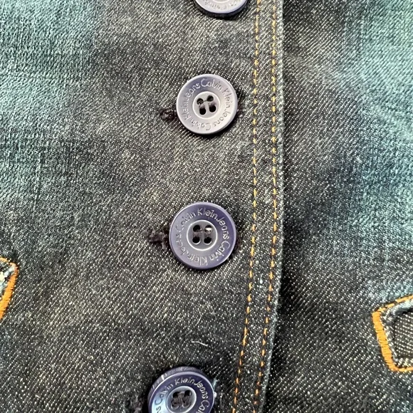 Vintage Calvin Klein Jeans Denim Vest - Picture 9 of 9